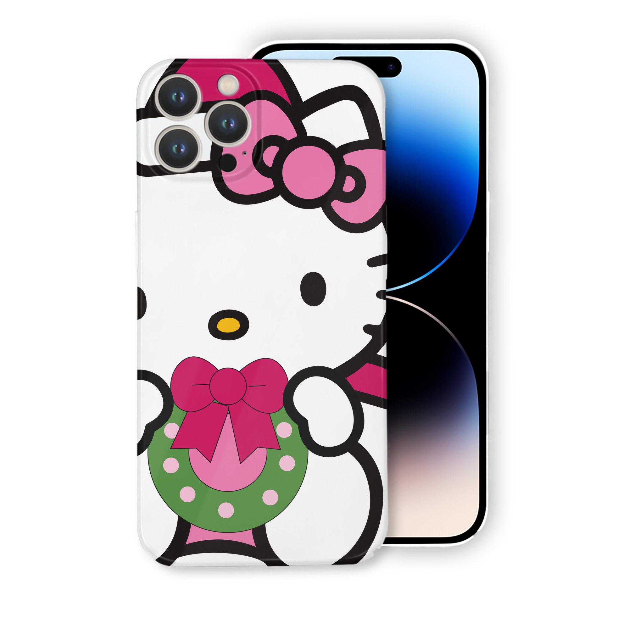 （画像用） Hello Kitty ハローキティ 【iPhone 14シリーズ対応】ハードケース